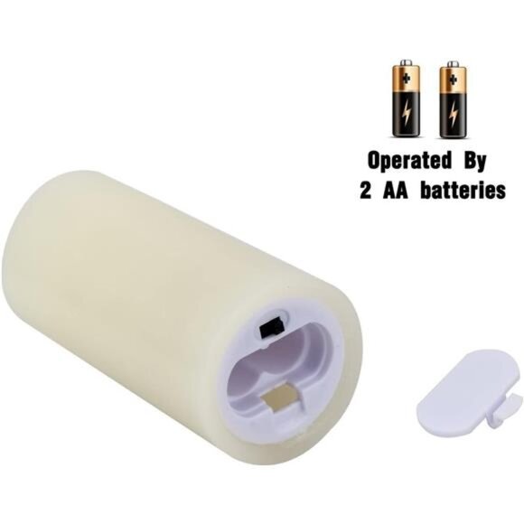 New Flameless Candles Led Candles Pack of 9 (H 4" 5" 6" 7" 8" 9" x D 2.2") - Picture 5 of 7